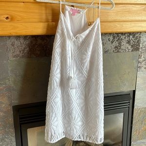 White Lace Lilly Pulitzer Dress
